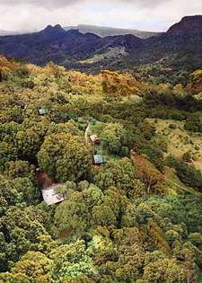 aerial view of property