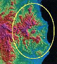 satellite image of the biosphere